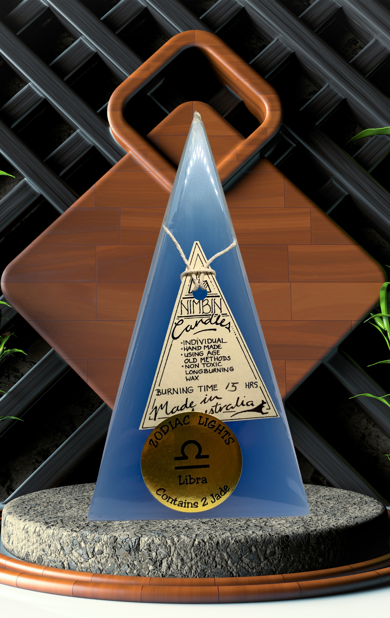 Pyramid Candle Zodiac Lights