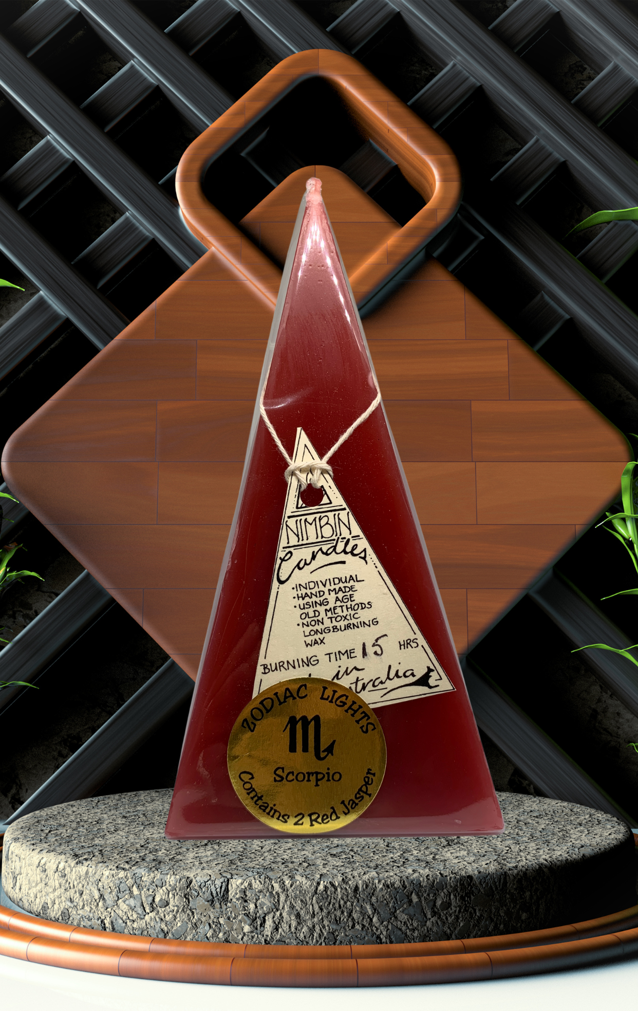 Pyramid Candle Zodiac Lights