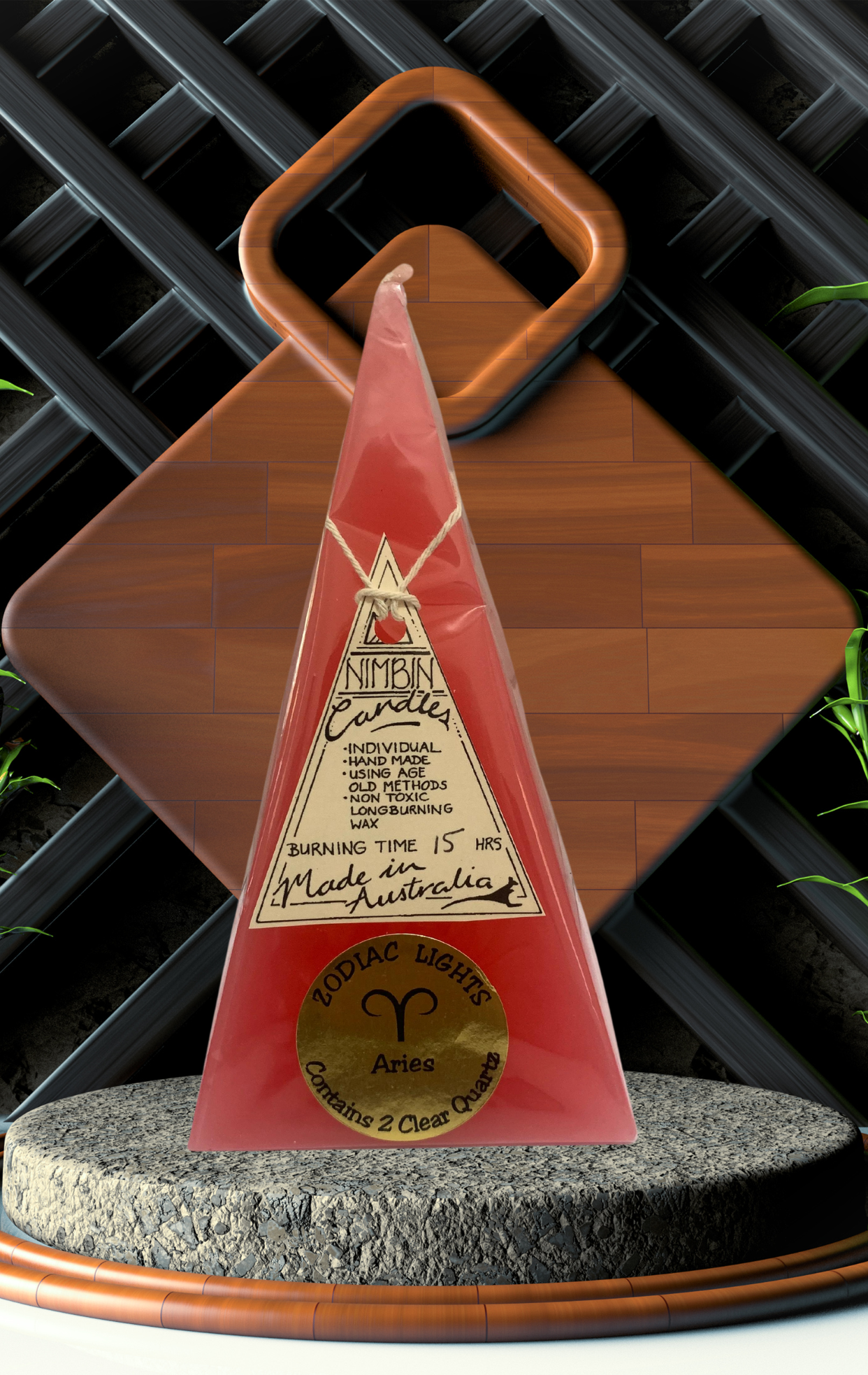 Pyramid Candle Zodiac Lights