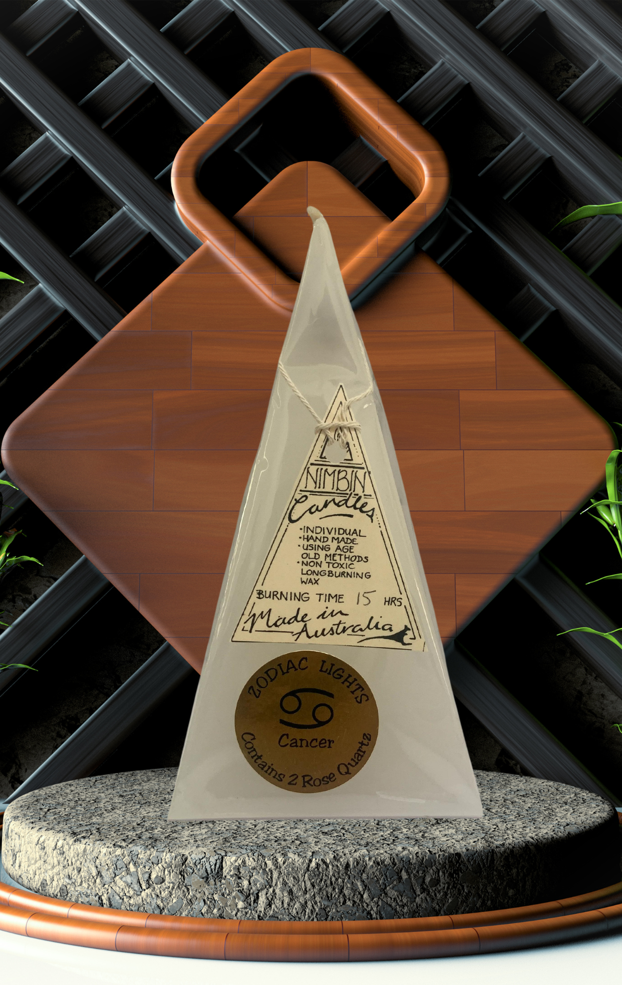 Pyramid Candle Zodiac Lights