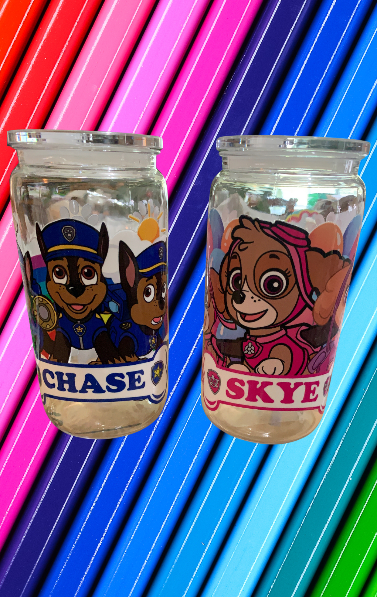 PUP PATROL ACRYLIC CUPS