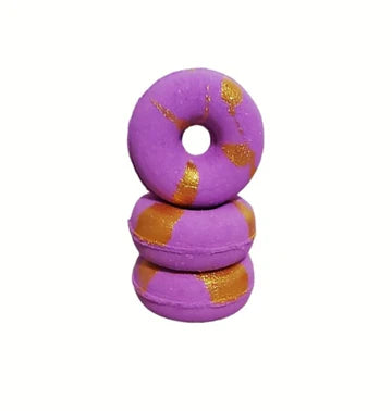 COLOURFUL DONUT BATH BOMBS