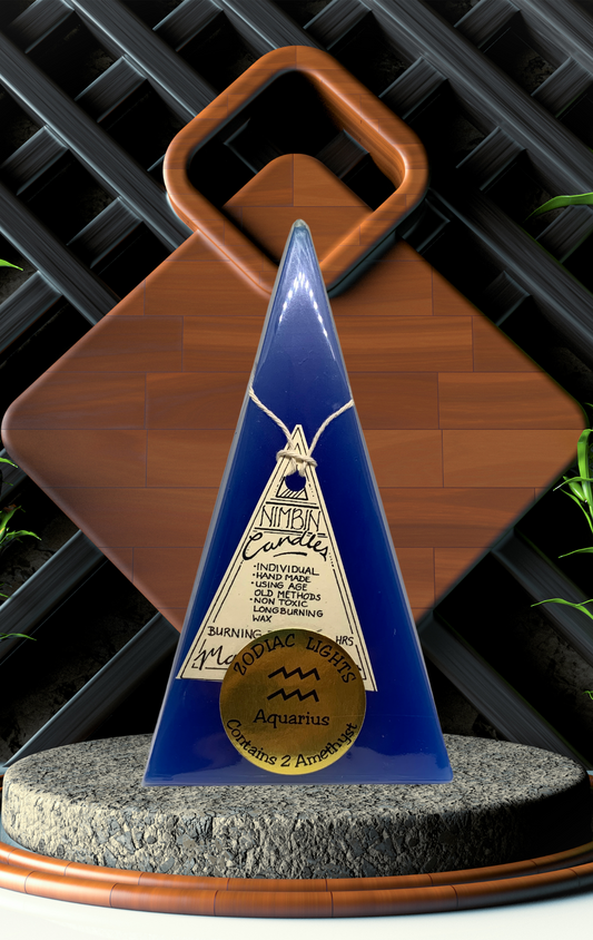 Pyramid Candle Zodiac Lights