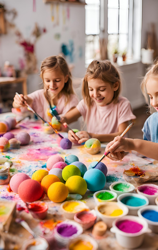 PAINT YOUR OWN BATH BOMBS PARTY PACKS
