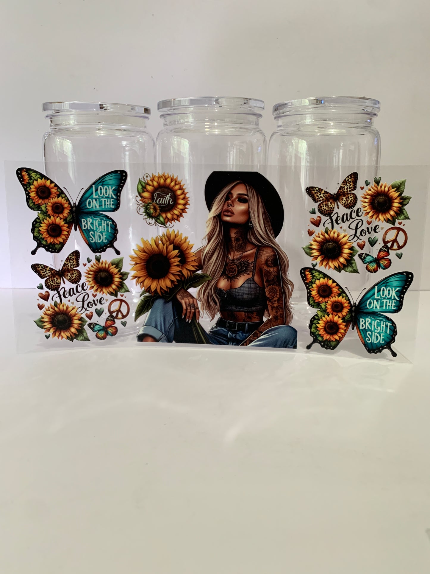 TATTOOED GIRLS TUMBLERS