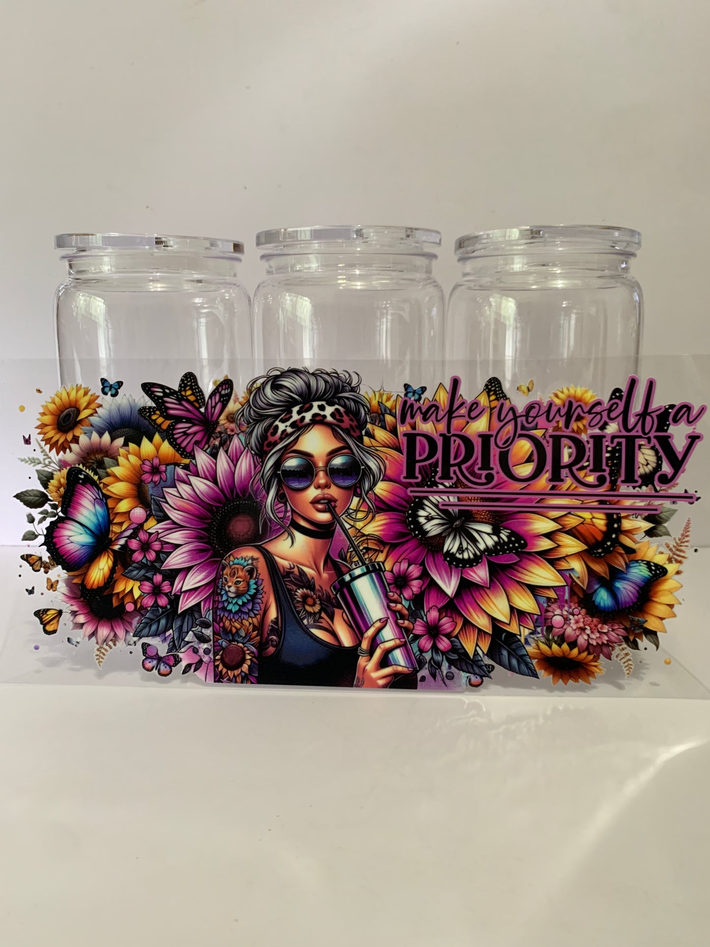 TATTOOED GIRLS TUMBLERS