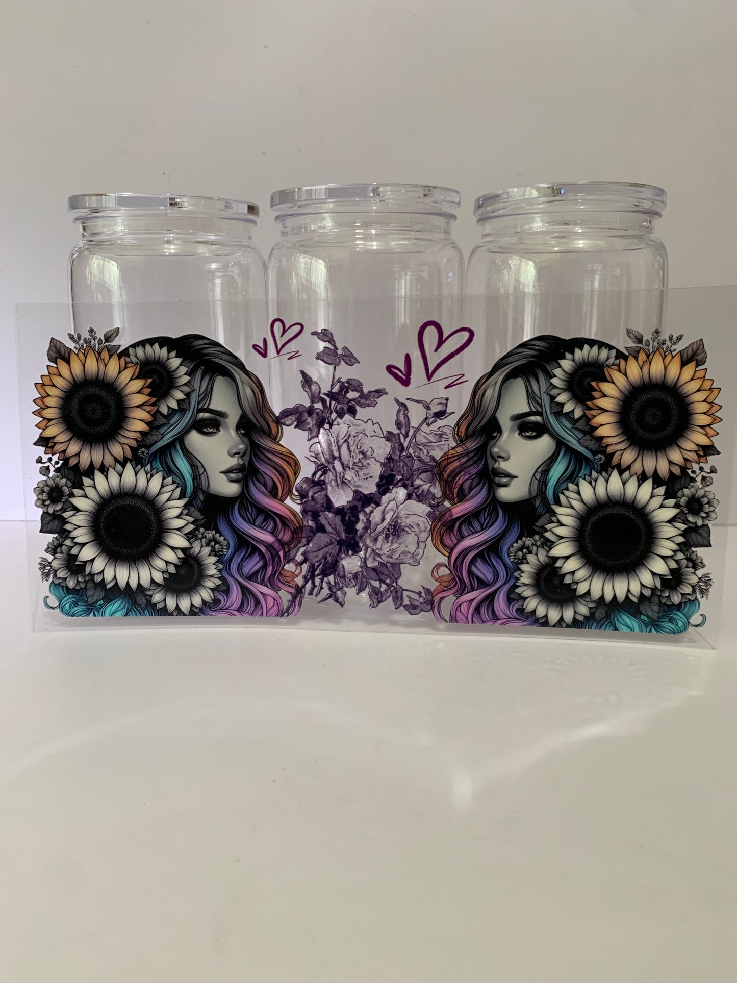 TATTOOED GIRLS TUMBLERS