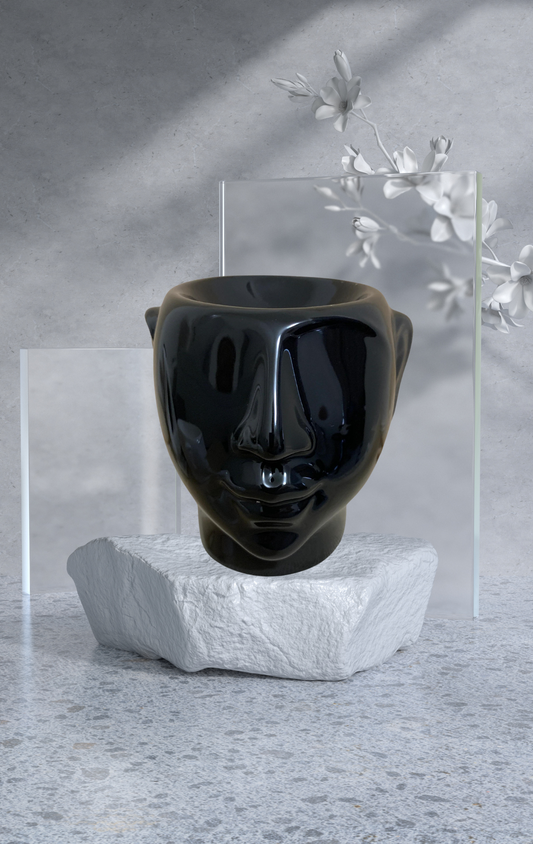 Boho Head shaped wax melters