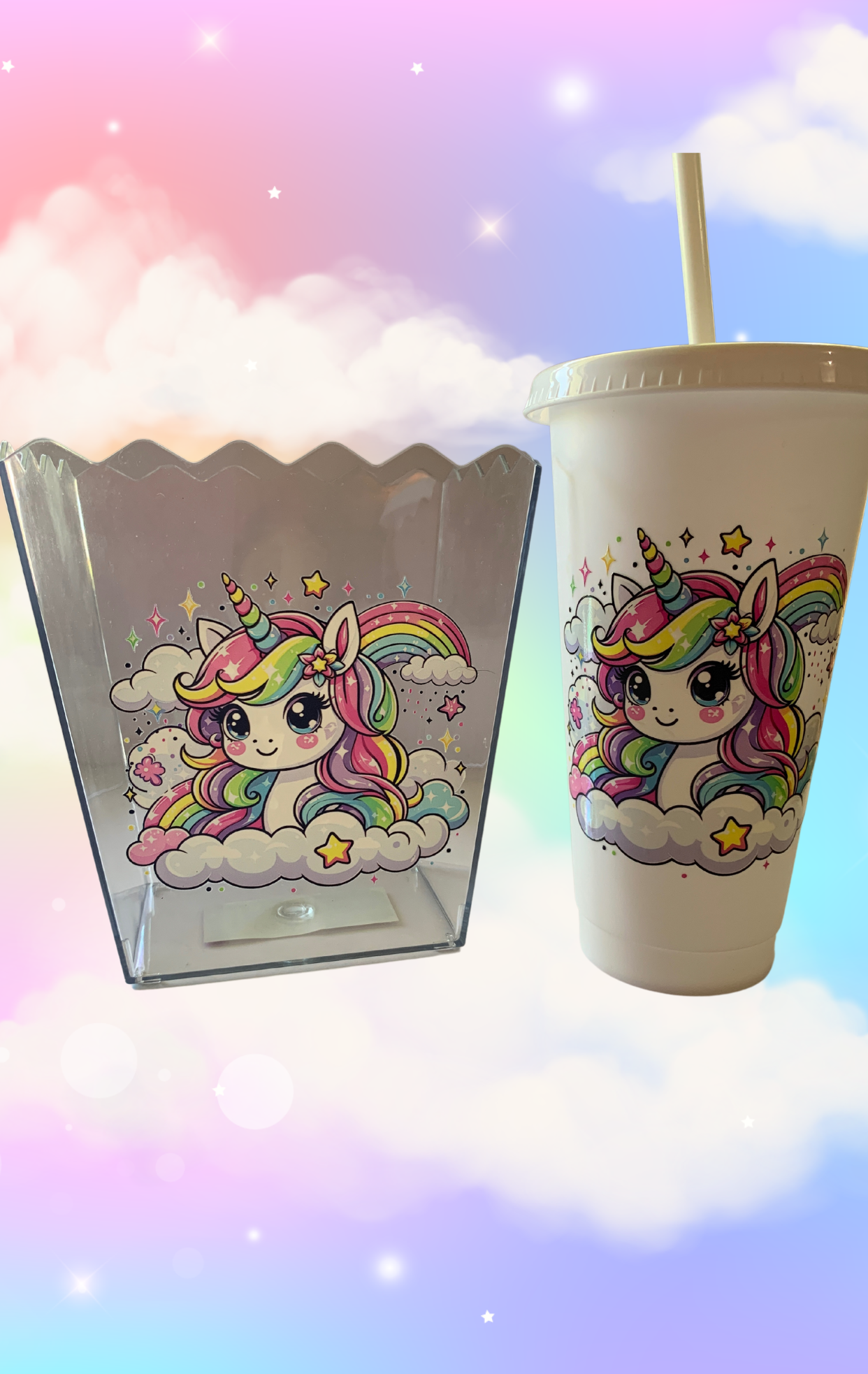 UNICORN SNACK SET