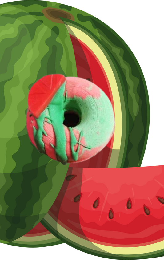 JUICY WATERMELON DONUT WITH SOAP TOPPER