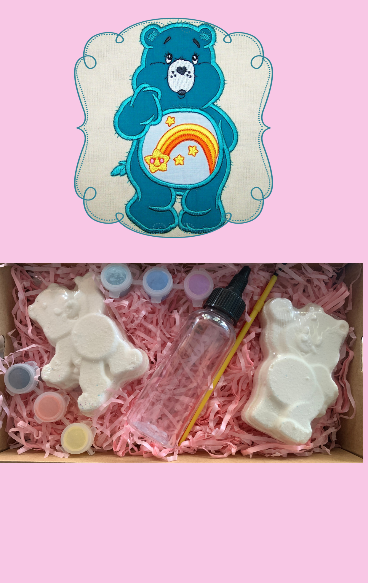 Paint Your own Bath Bomb Kits