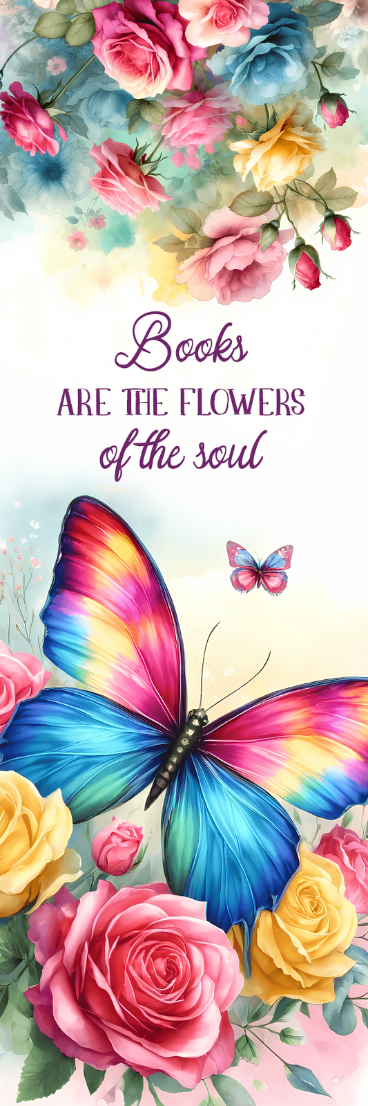 FLOWERS OF THE SOUL BOOKMARK