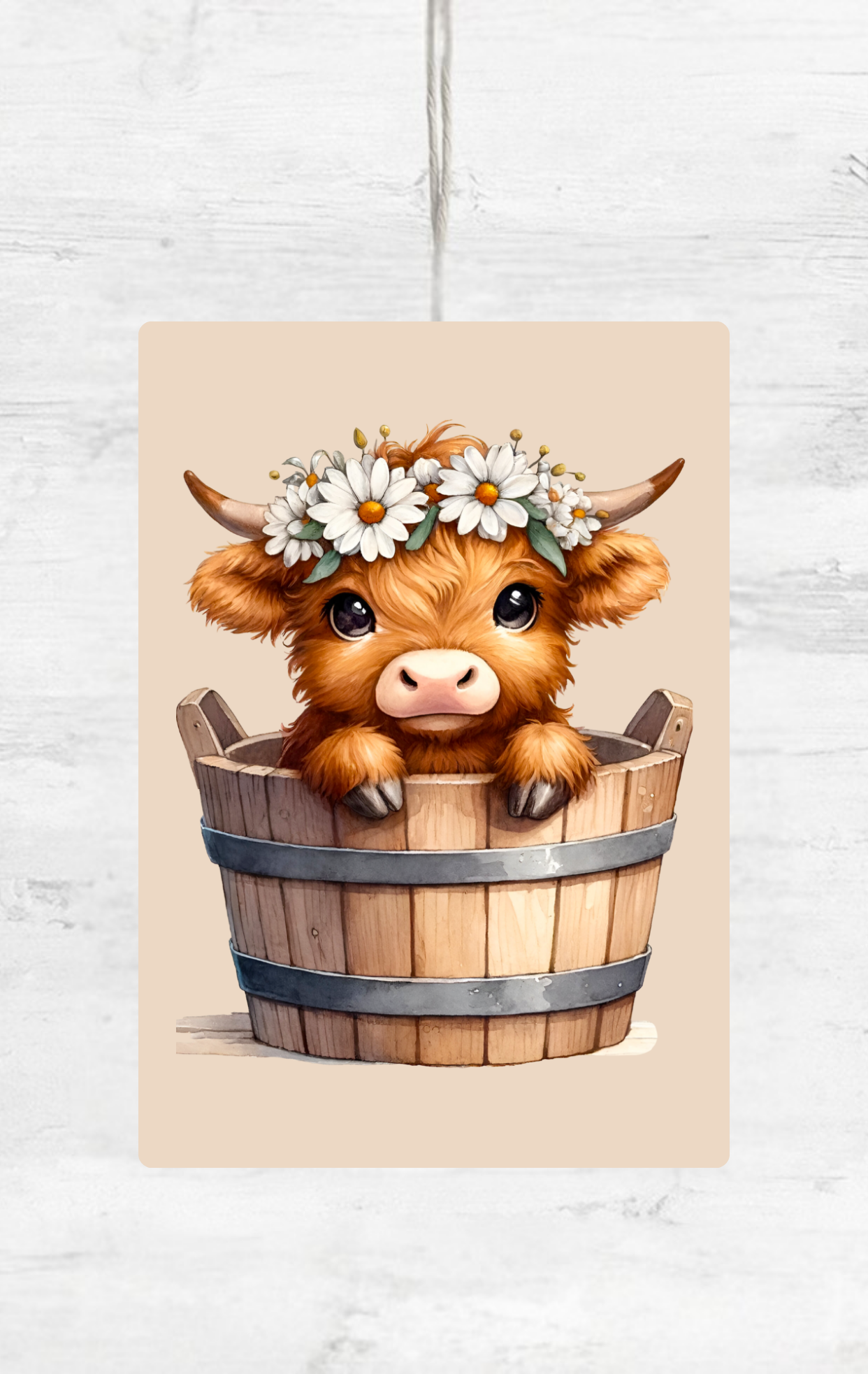 HIGHLAND COW AIR FRESHENER