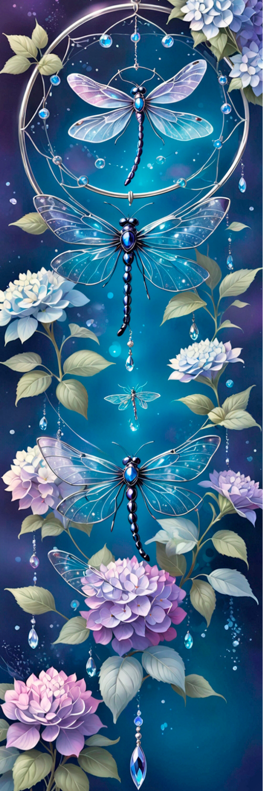 BLUE MAGIC DRAGONFLY BOOKMARK