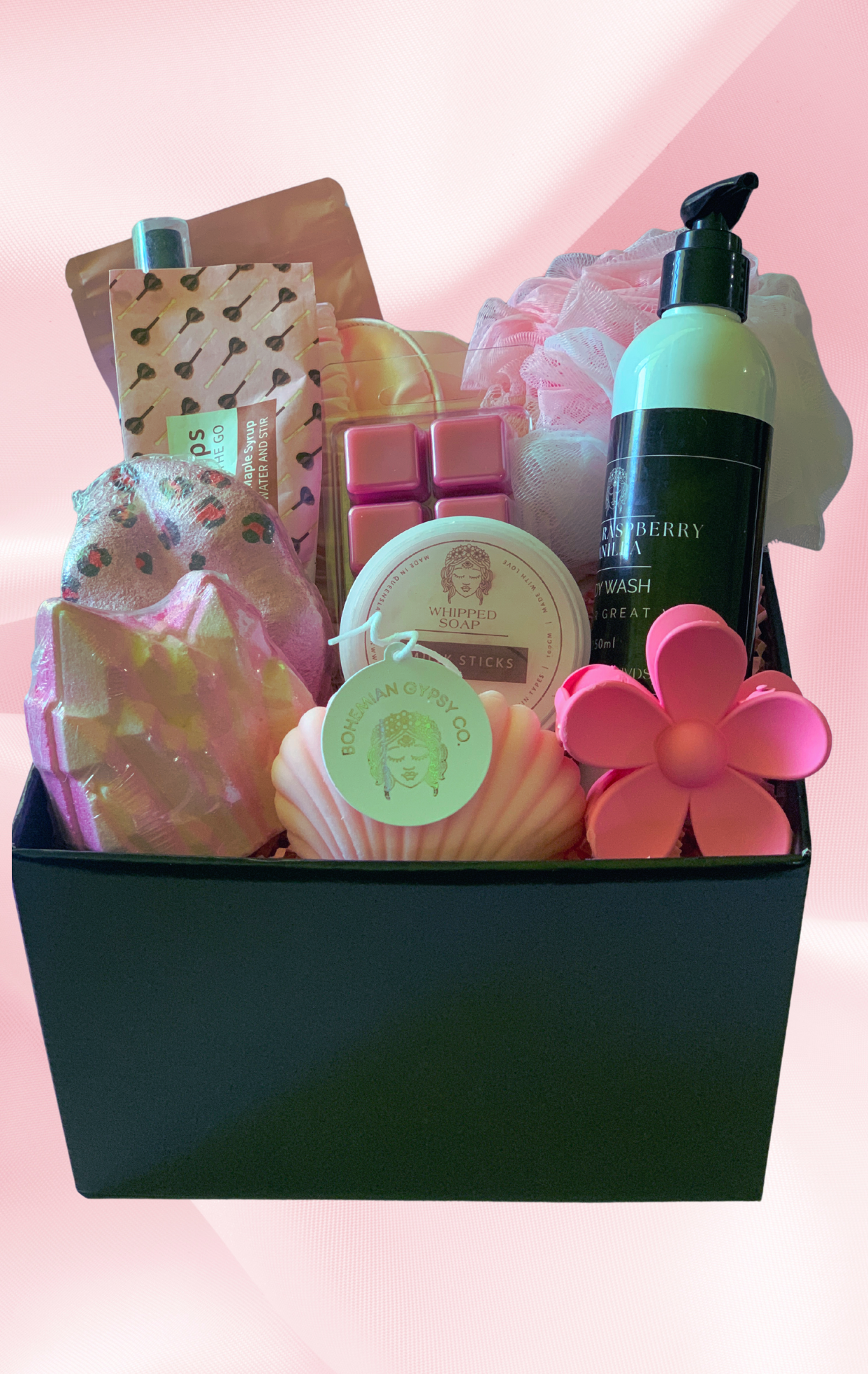 Pink & Black Hamper