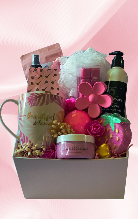 PINK & WHITE HAMPER