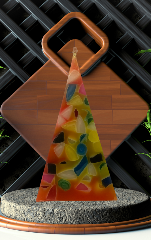 Frangipani Pyramid Candle