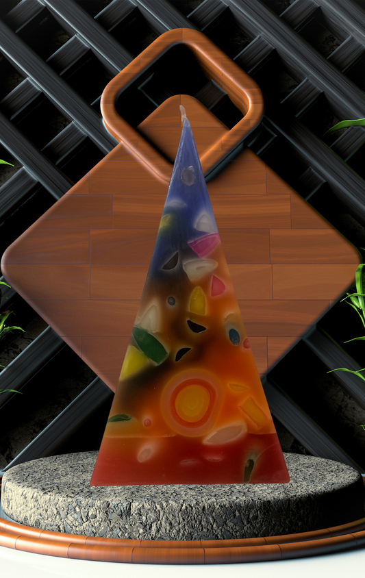 Nag Champa Pyramid Candle