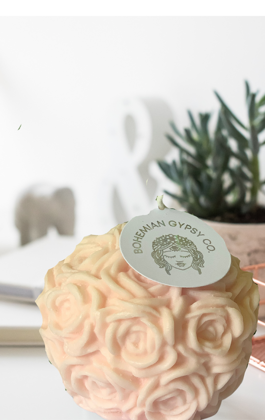 Gypsy Rose Ball candle.......