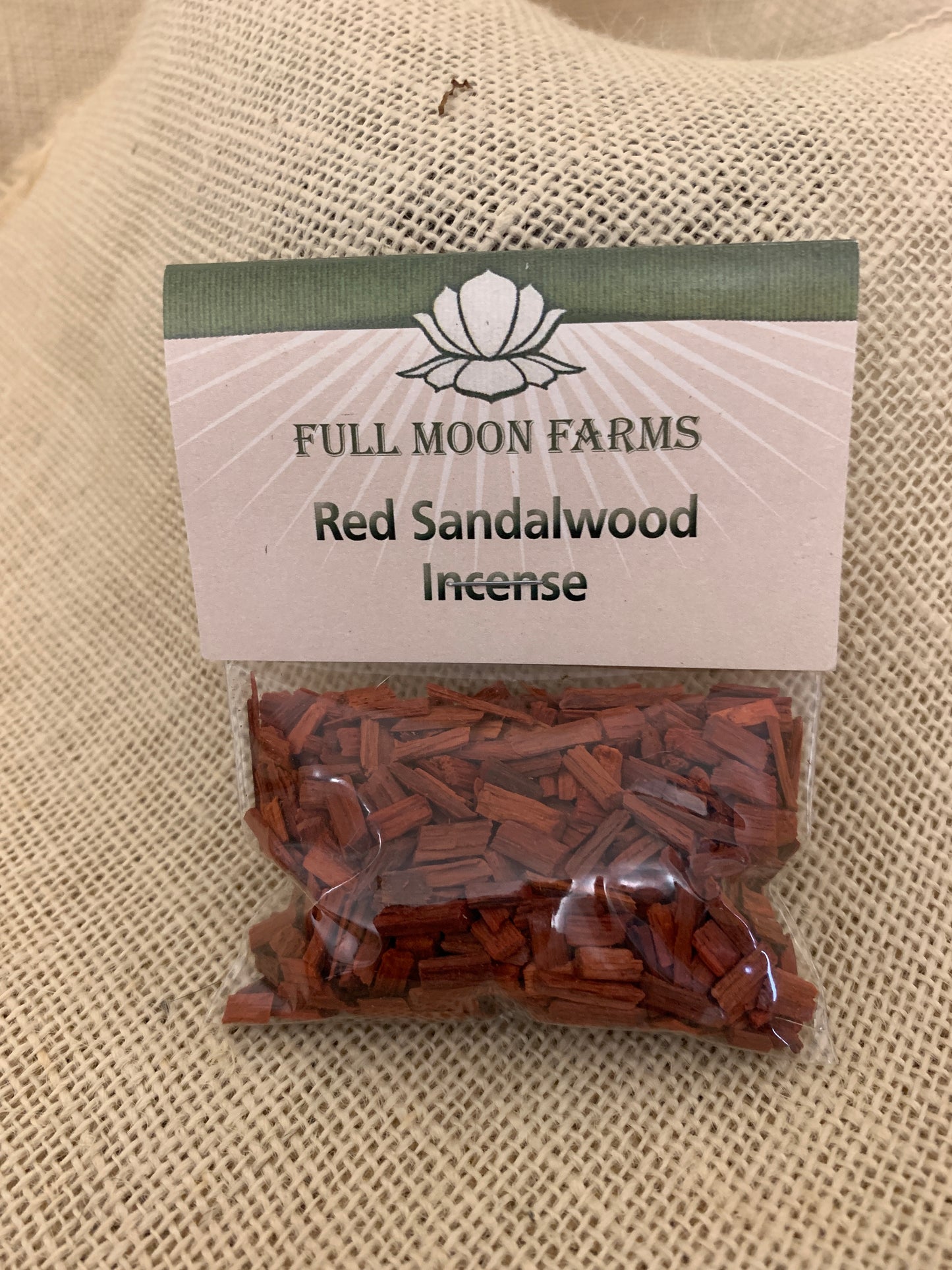 Red Sandalwood incense.