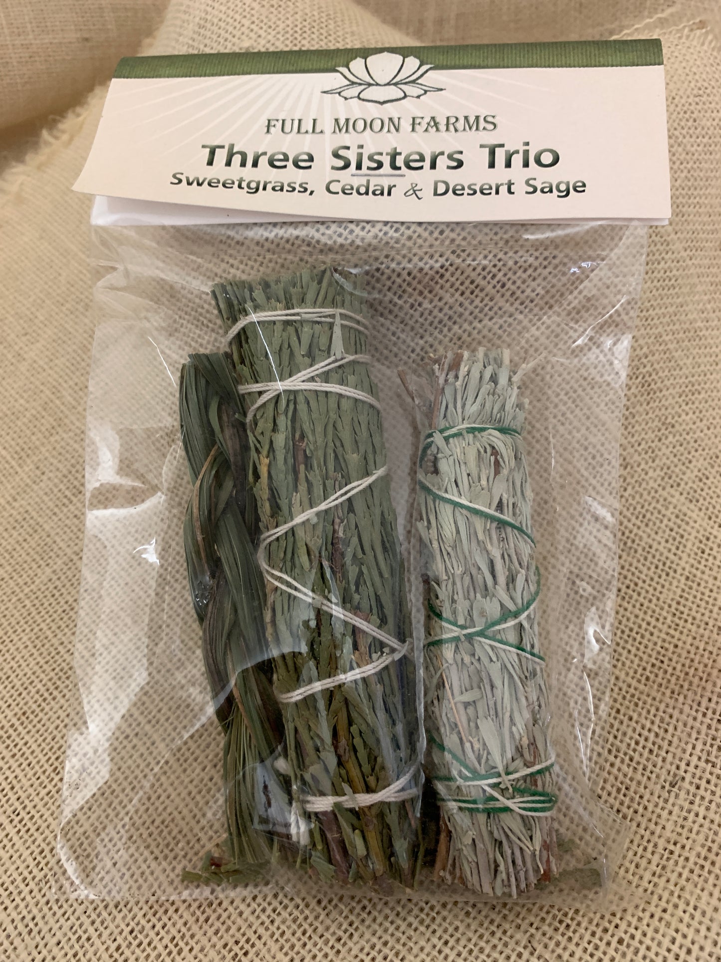 three Sisters Trio Smudge Sticks